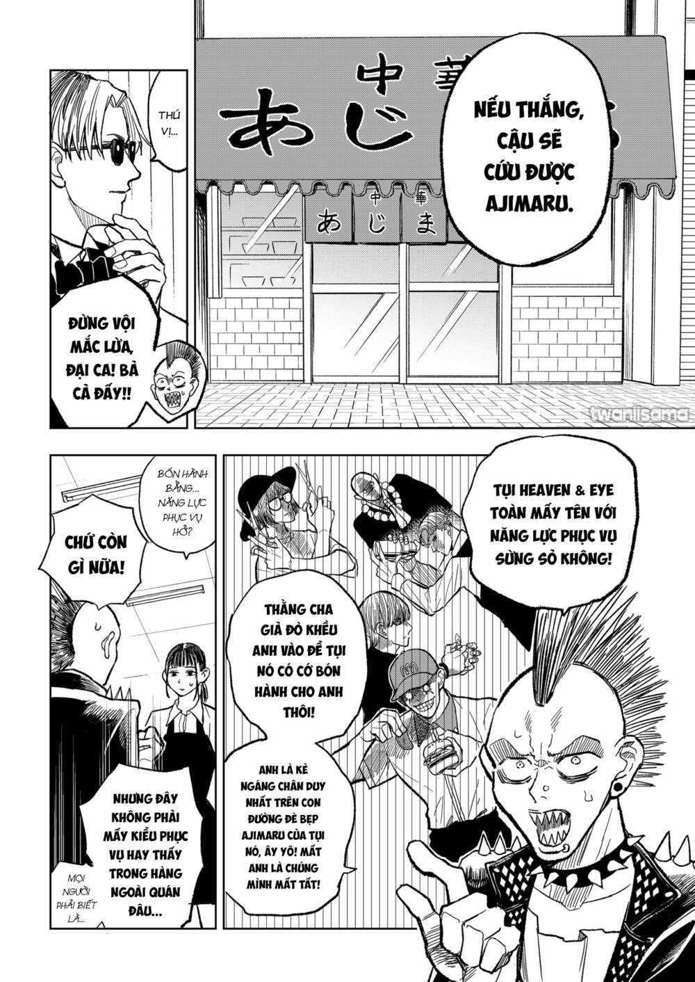 Service Wars - Thánh Chiến Phục Vụ Chapter 11 trang 12