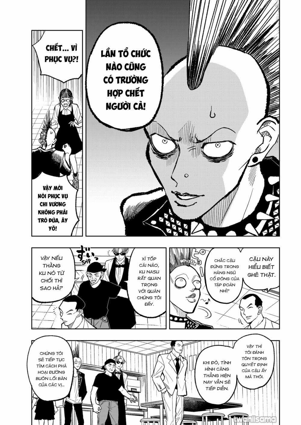 Service Wars - Thánh Chiến Phục Vụ Chapter 11 trang 13