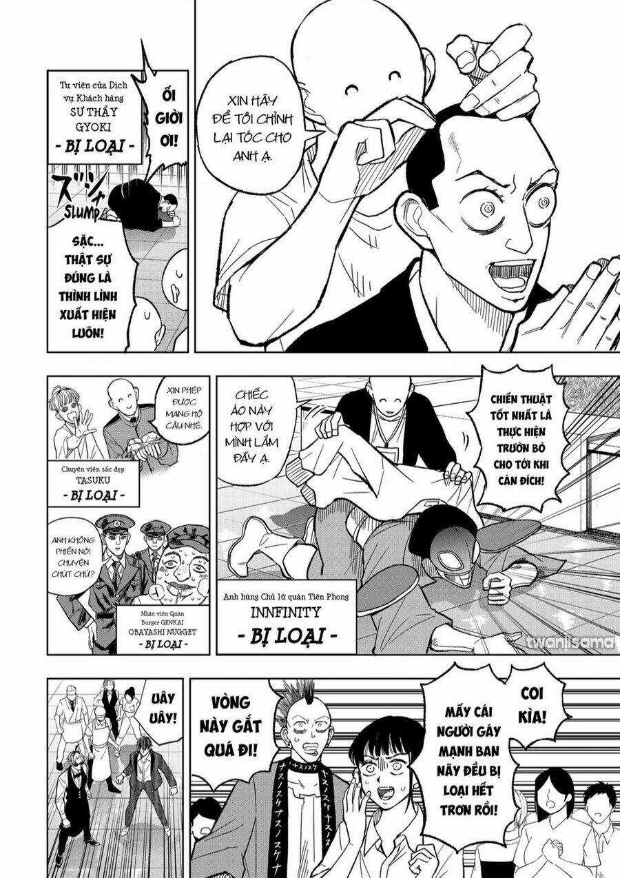 Service Wars - Thánh Chiến Phục Vụ Chapter 16 trang 9