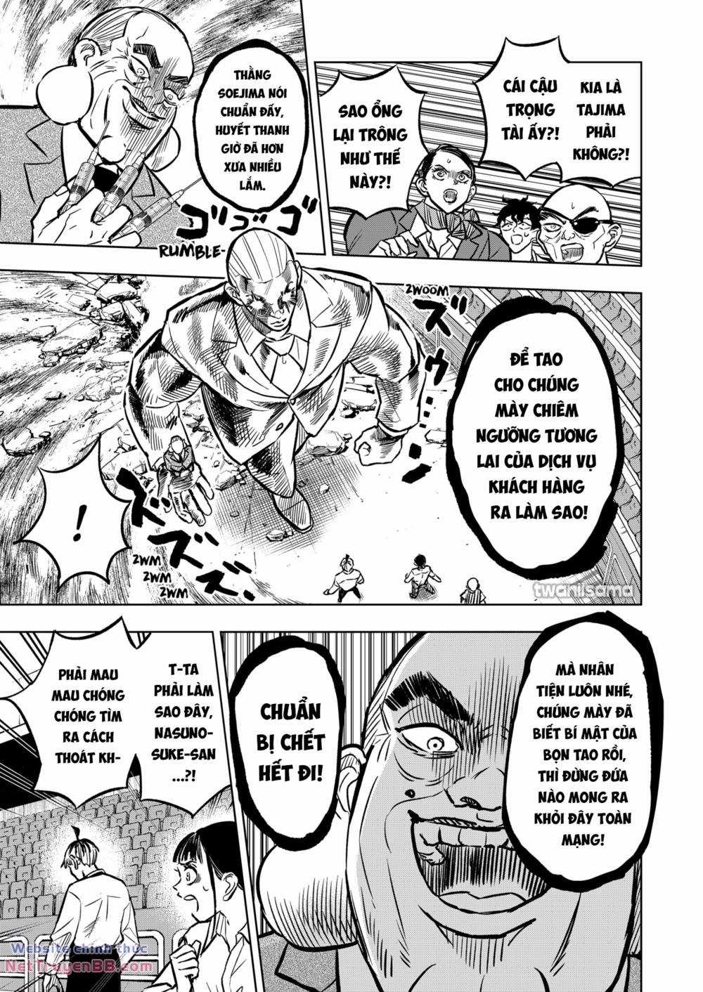 Service Wars - Thánh Chiến Phục Vụ Chapter 33 trang 13