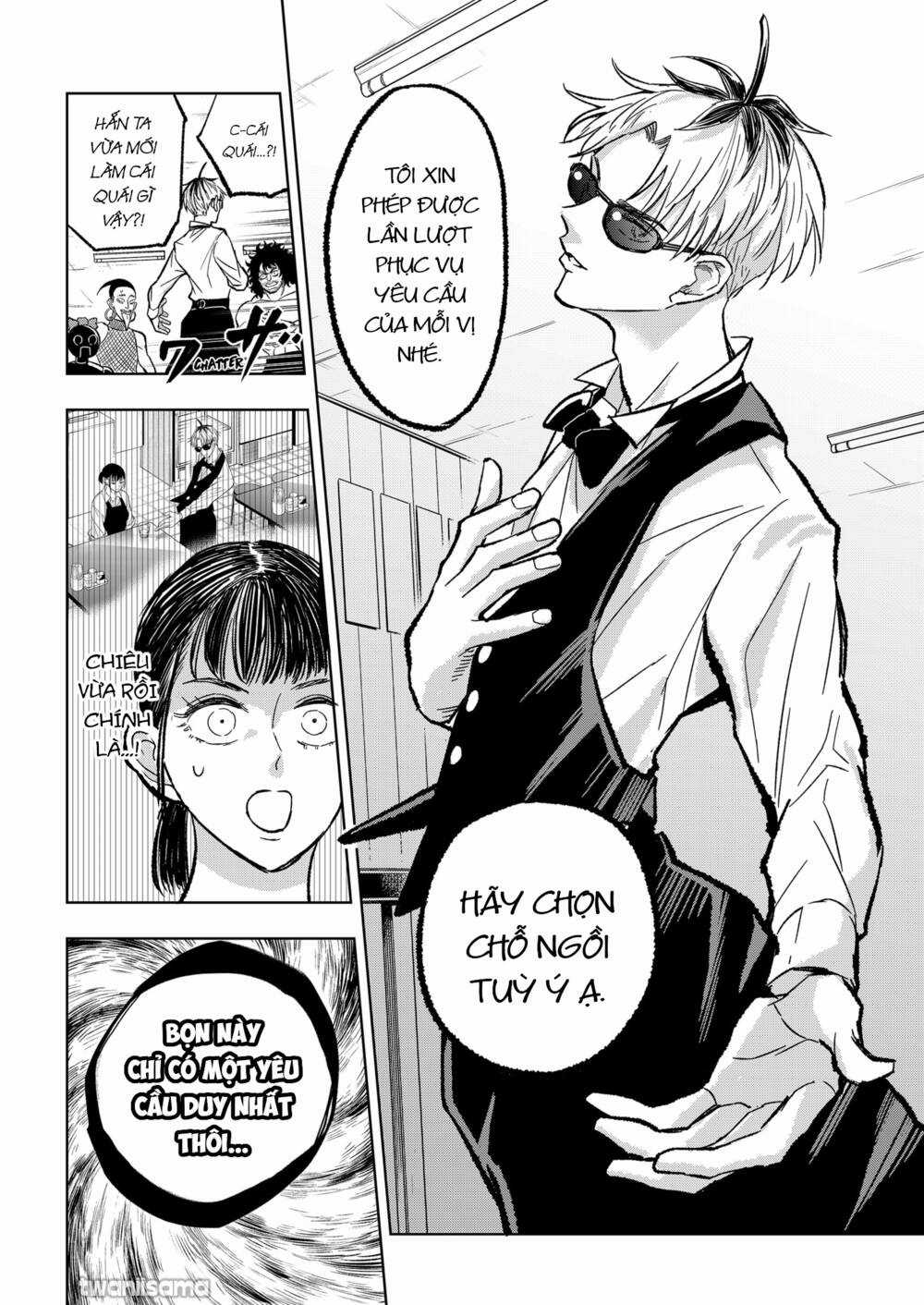 Service Wars - Thánh Chiến Phục Vụ Chapter 4 trang 14