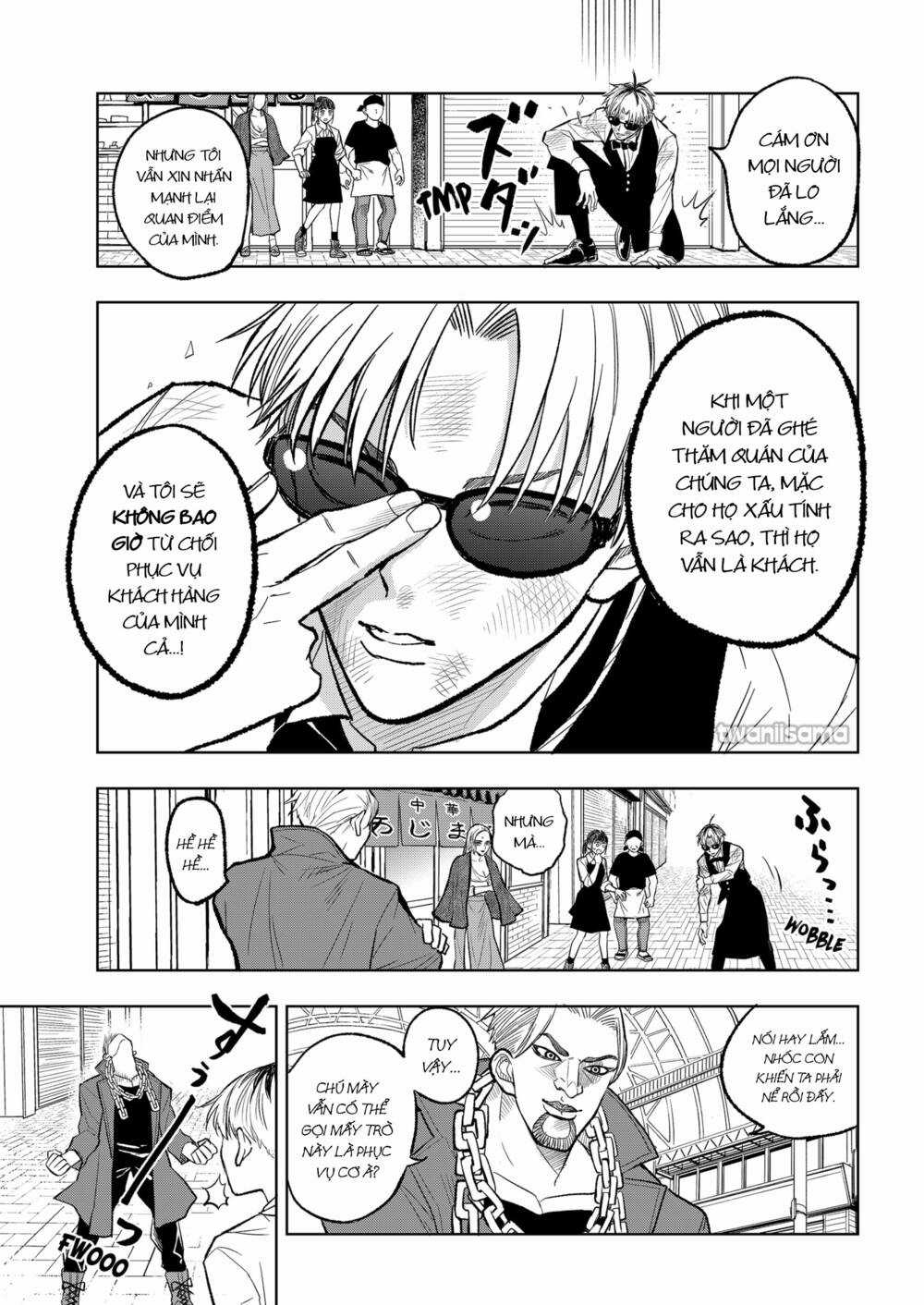 Service Wars - Thánh Chiến Phục Vụ Chapter 5 trang 13