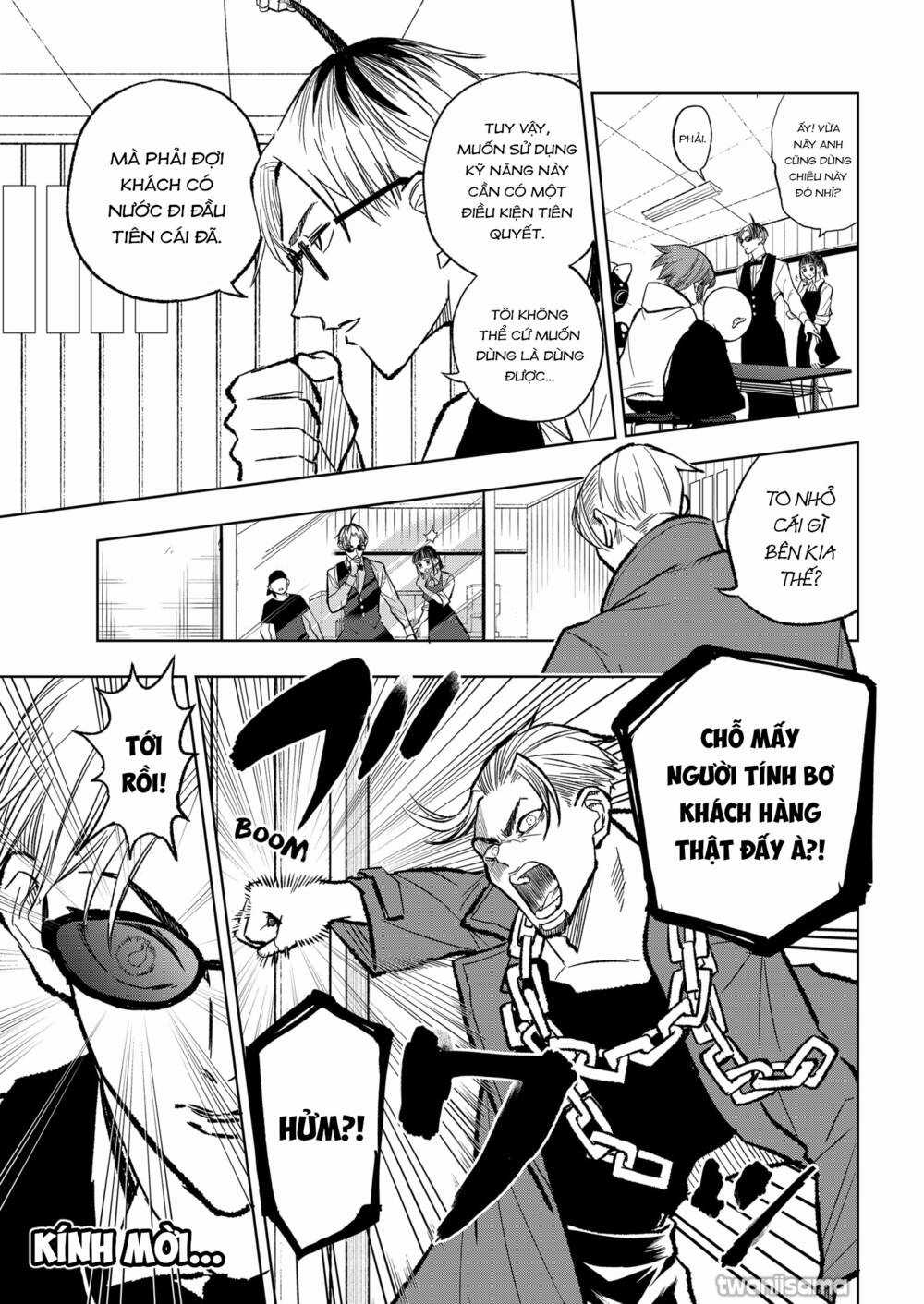 Service Wars - Thánh Chiến Phục Vụ Chapter 5 trang 5