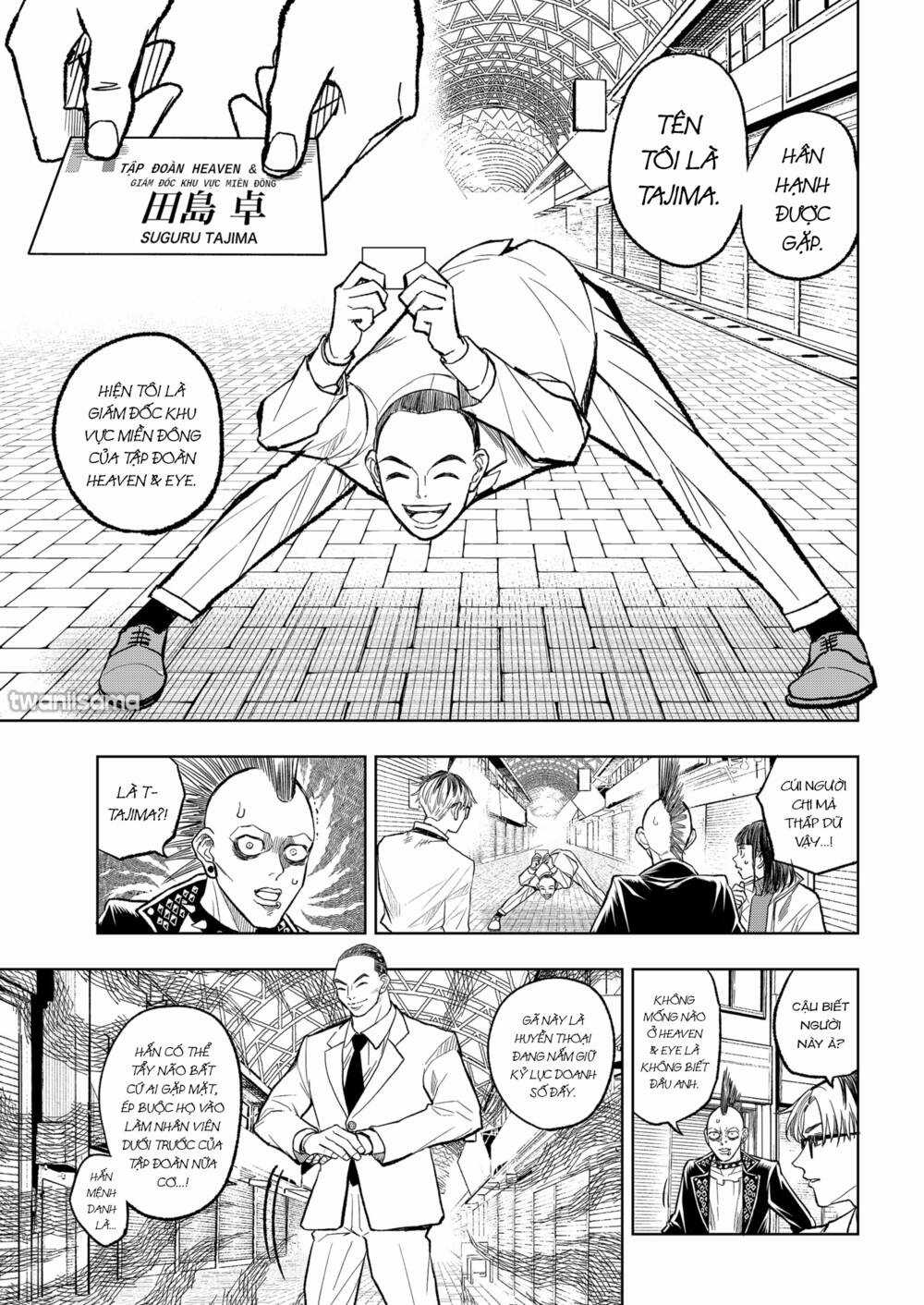 Service Wars - Thánh Chiến Phục Vụ Chapter 9 trang 11