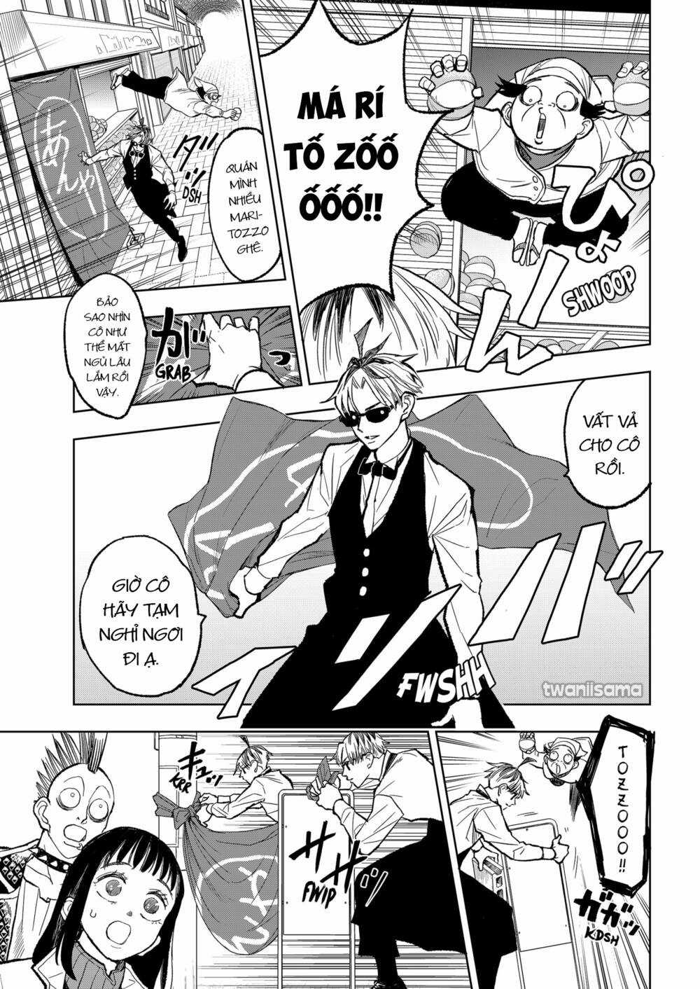 Service Wars - Thánh Chiến Phục Vụ Chapter 9 trang 8