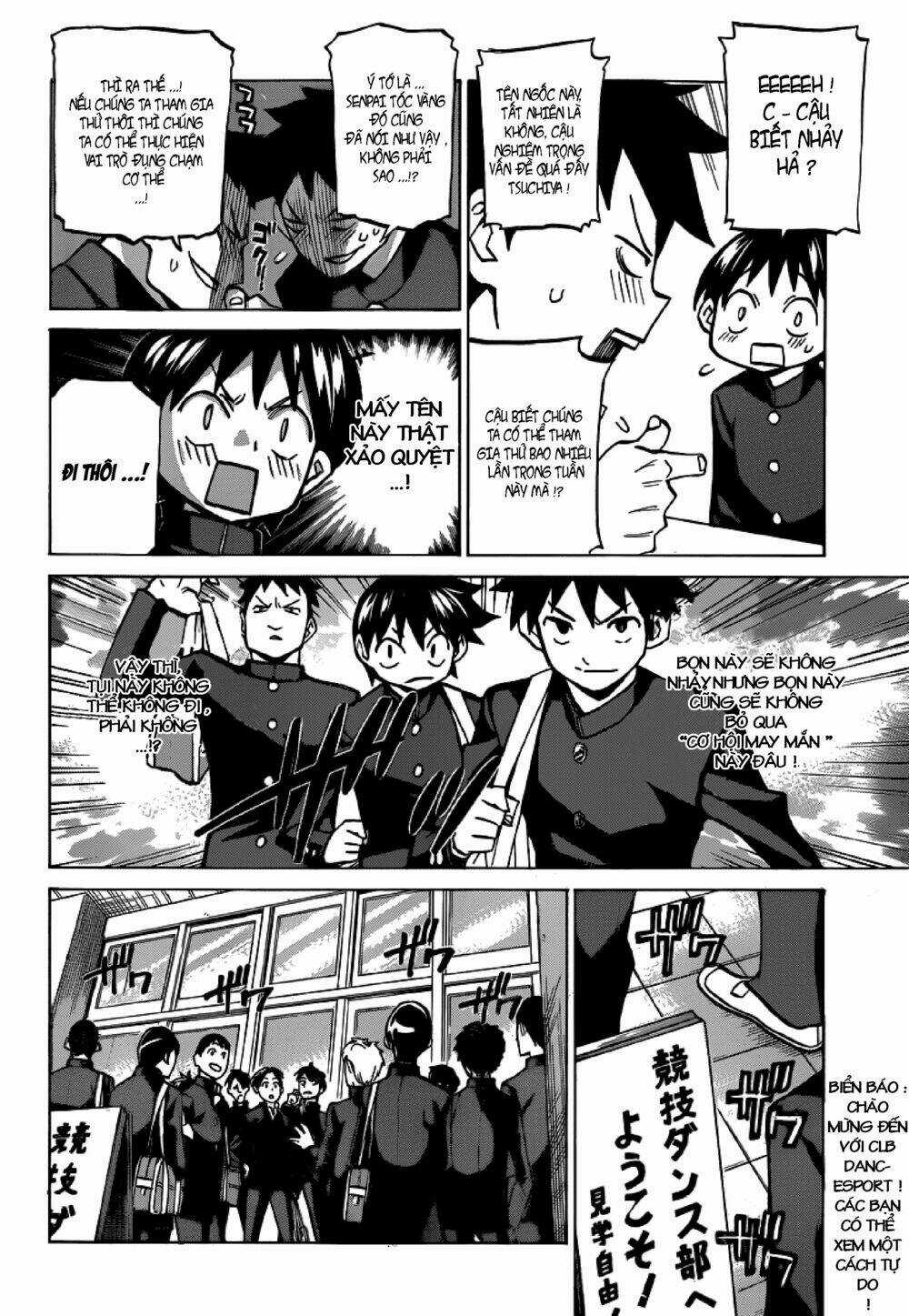 Seshiji O Pin! To - Shikakou Kyougi Dance-Bu E Youkoso Chapter 1 trang 34