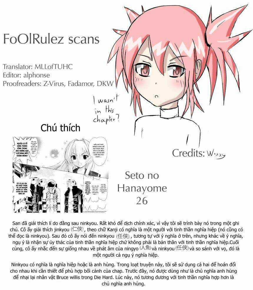 Seto no Hanayome Chapter 26 trang 45