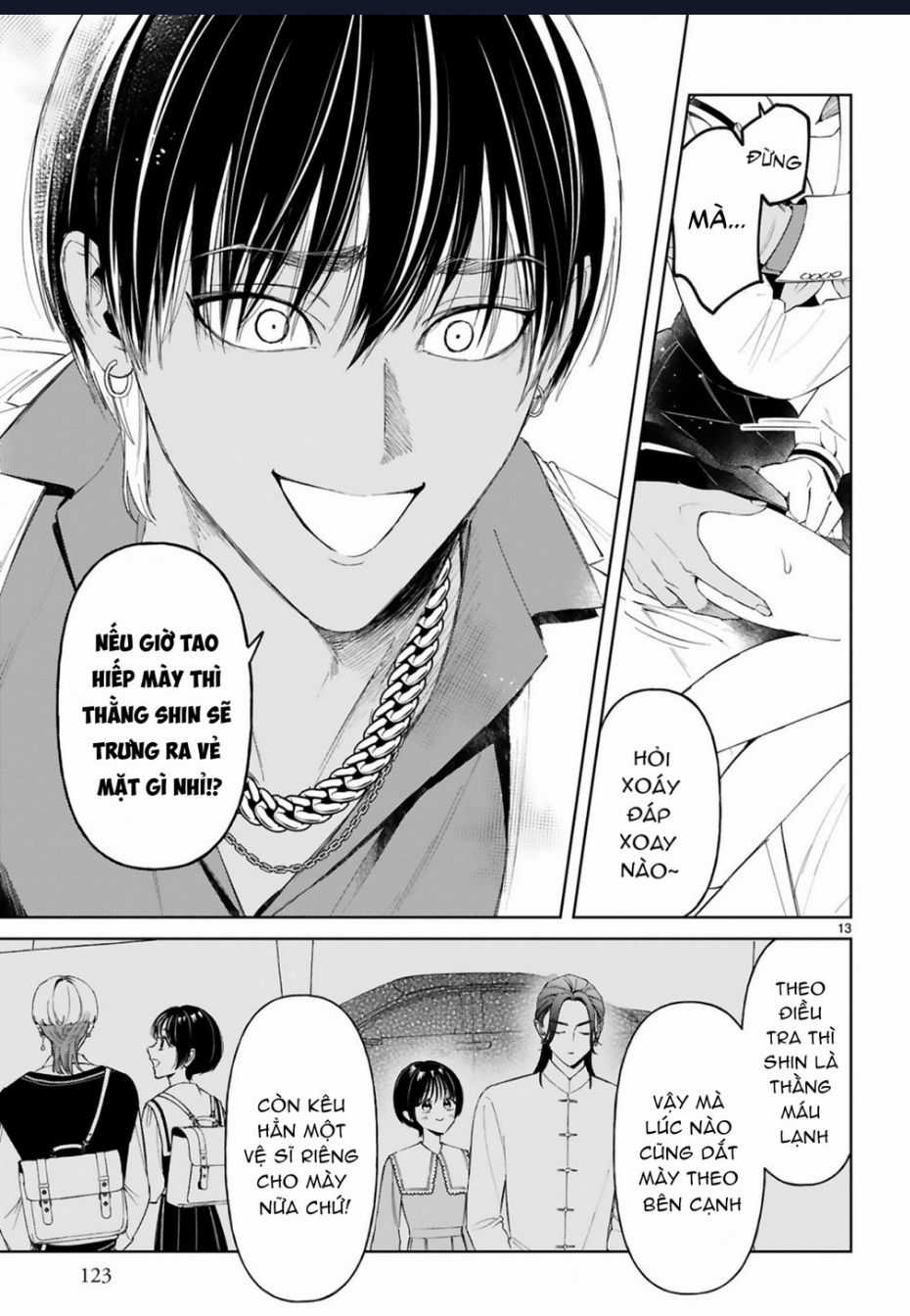 Sewayaki Mafia To Hakkou Shoujo Chapter 11 trang 13