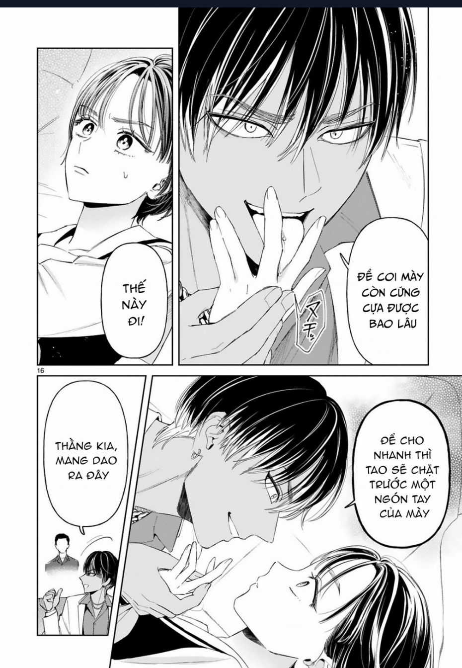 Sewayaki Mafia To Hakkou Shoujo Chapter 11 trang 16