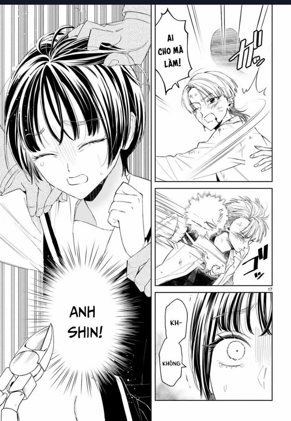 Sewayaki Mafia To Hakkou Shoujo Chapter 11 trang 17