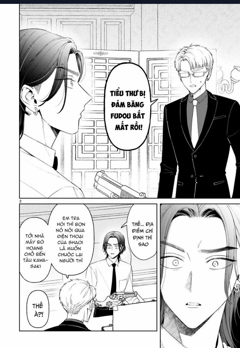 Sewayaki Mafia To Hakkou Shoujo Chapter 11 trang 2