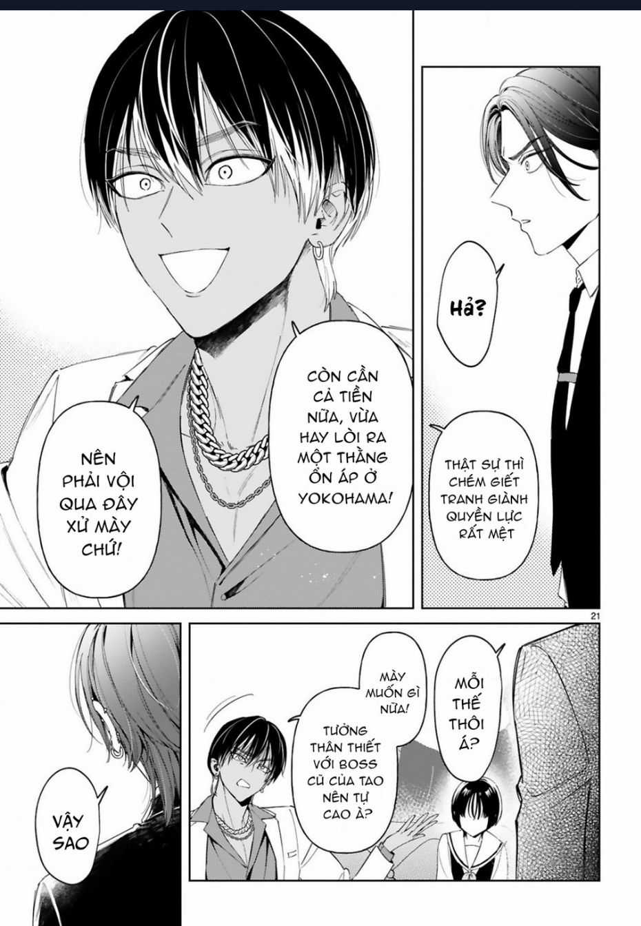 Sewayaki Mafia To Hakkou Shoujo Chapter 11 trang 21