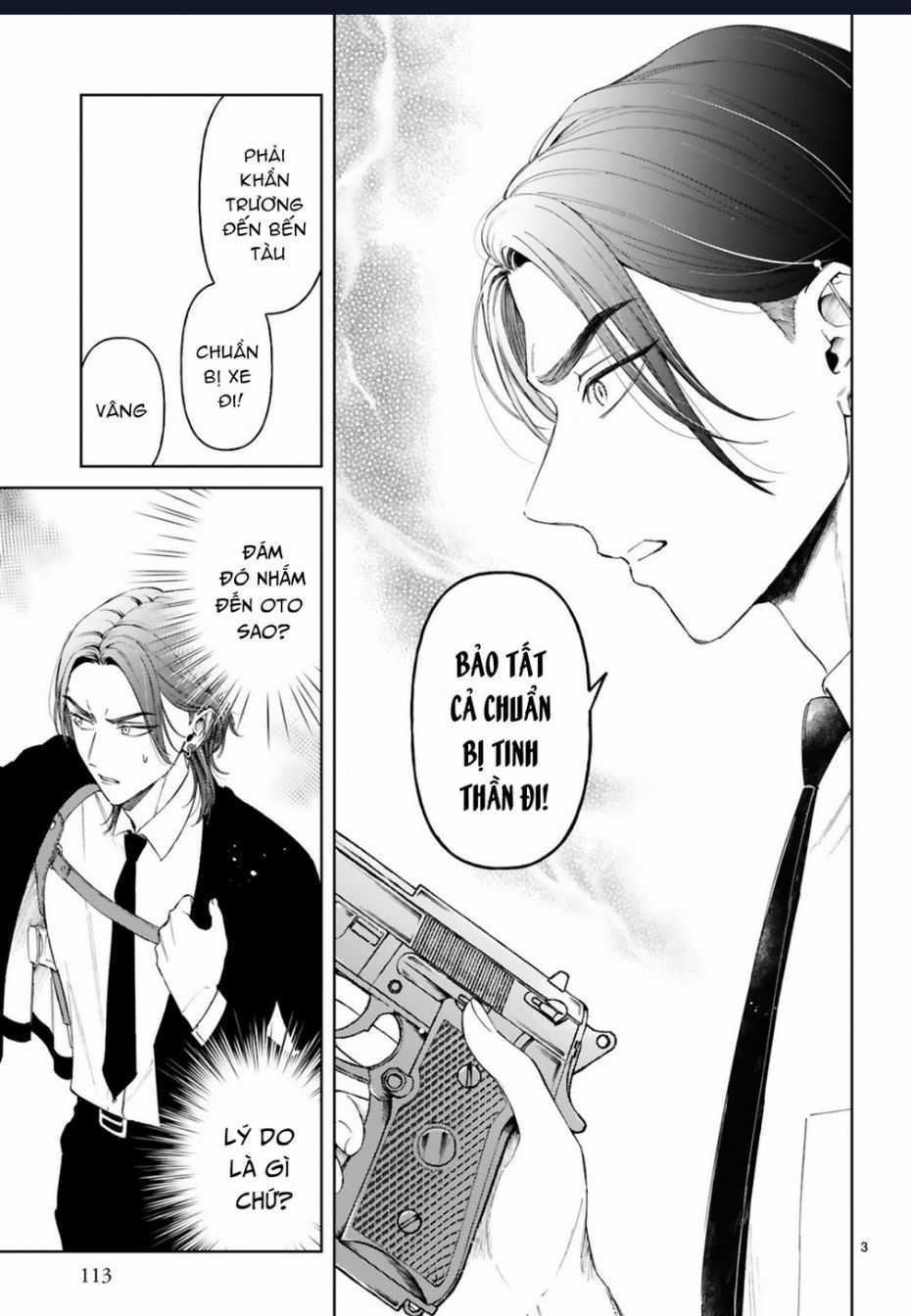 Sewayaki Mafia To Hakkou Shoujo Chapter 11 trang 3
