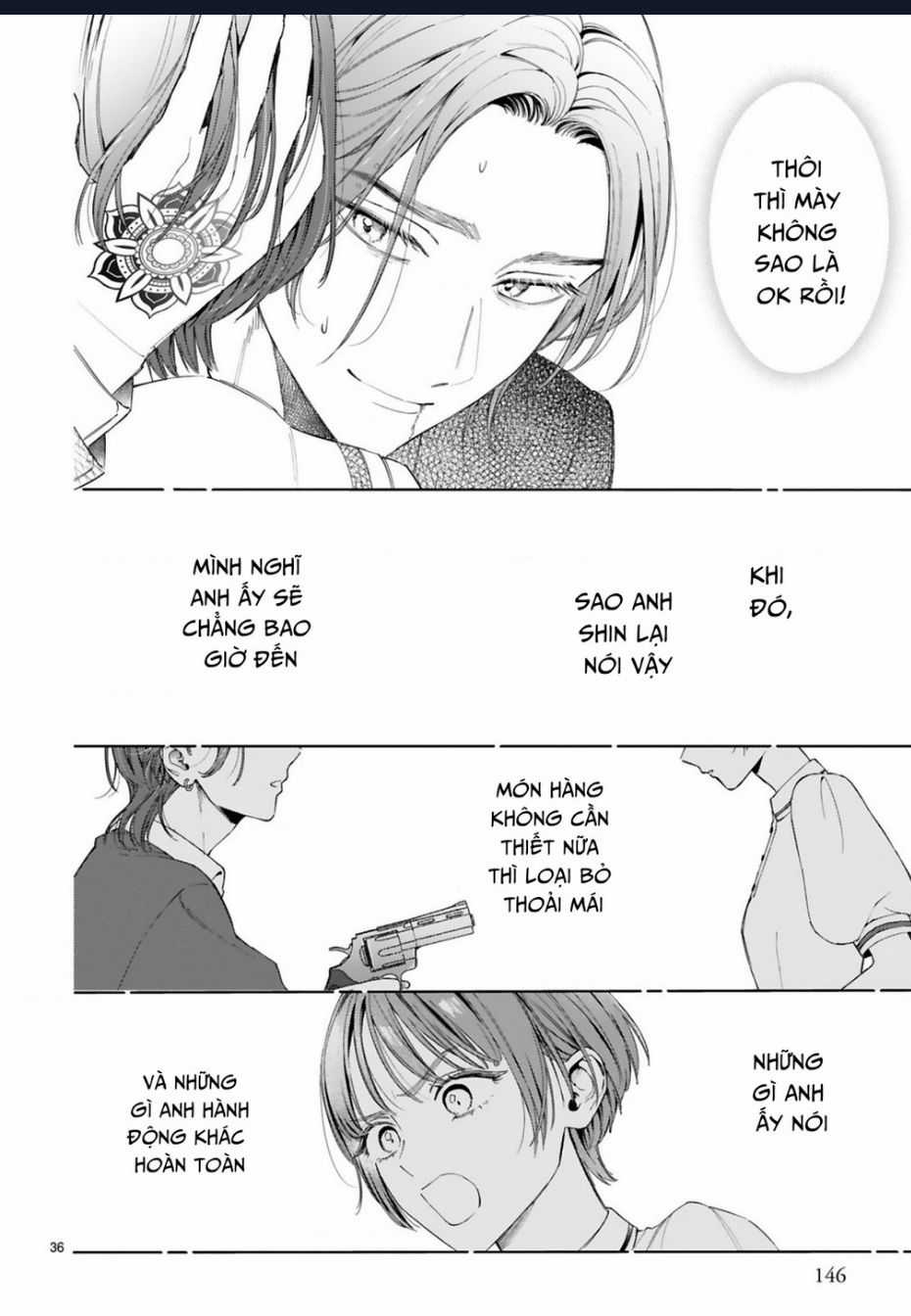 Sewayaki Mafia To Hakkou Shoujo Chapter 11 trang 36