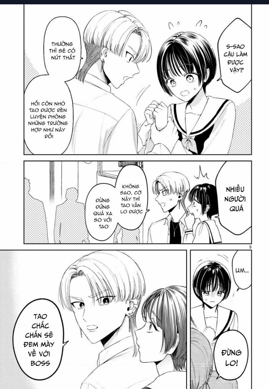 Sewayaki Mafia To Hakkou Shoujo Chapter 11 trang 5