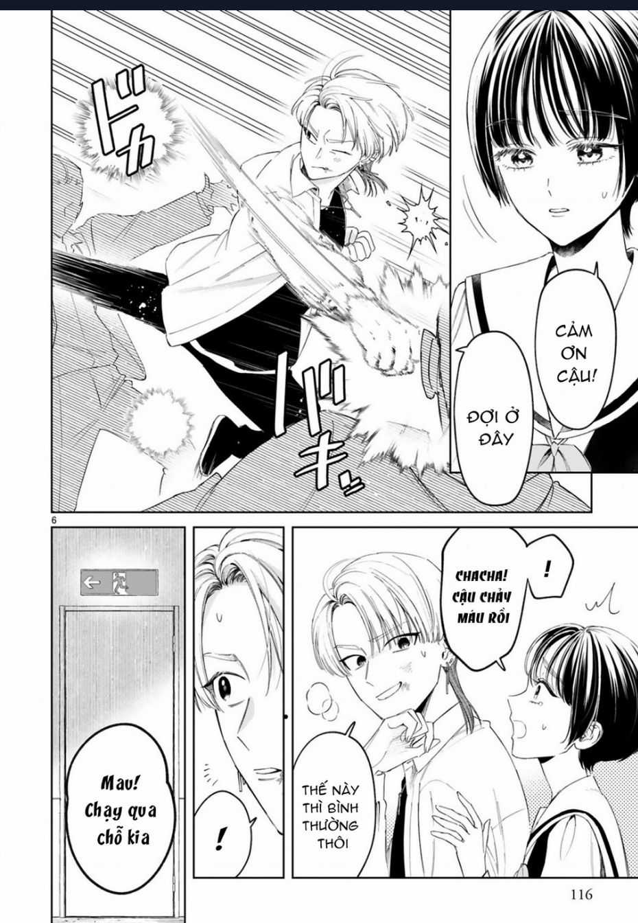 Sewayaki Mafia To Hakkou Shoujo Chapter 11 trang 6