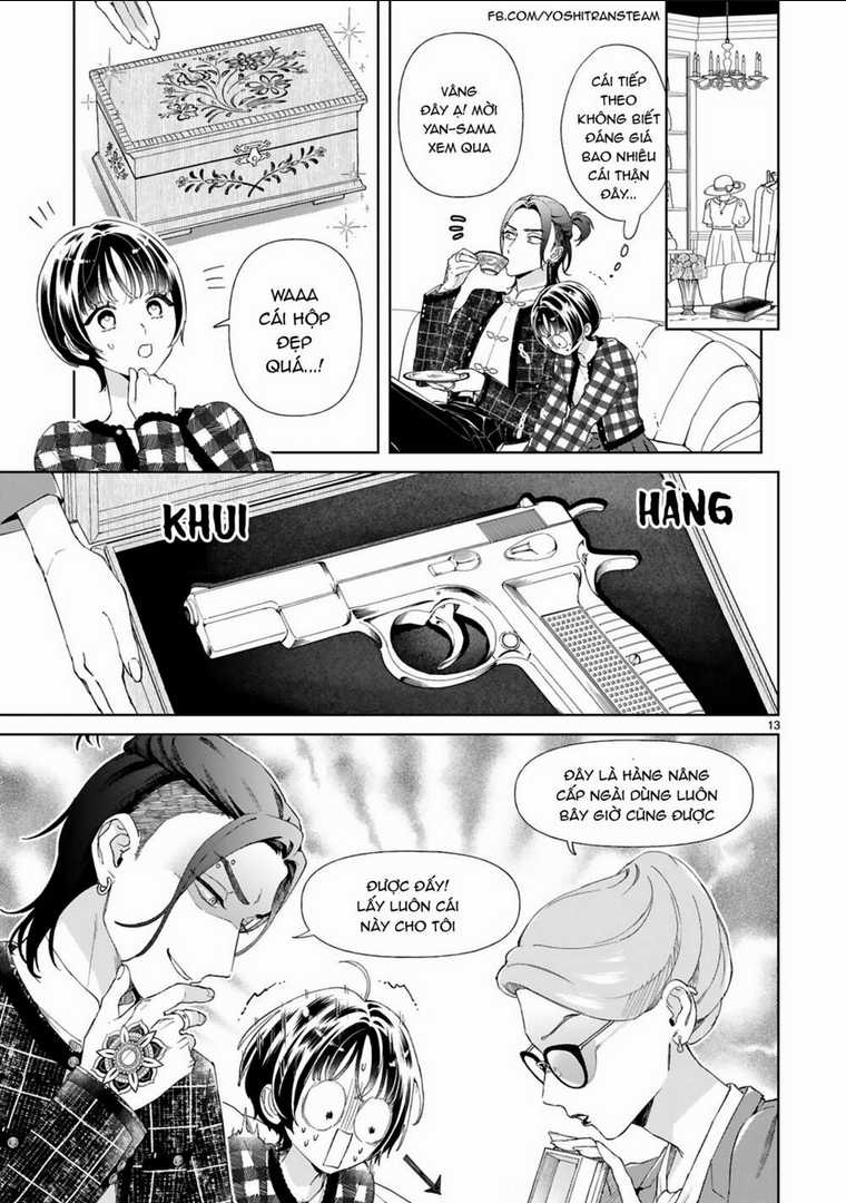 Sewayaki Mafia To Hakkou Shoujo Chapter 2 trang 13