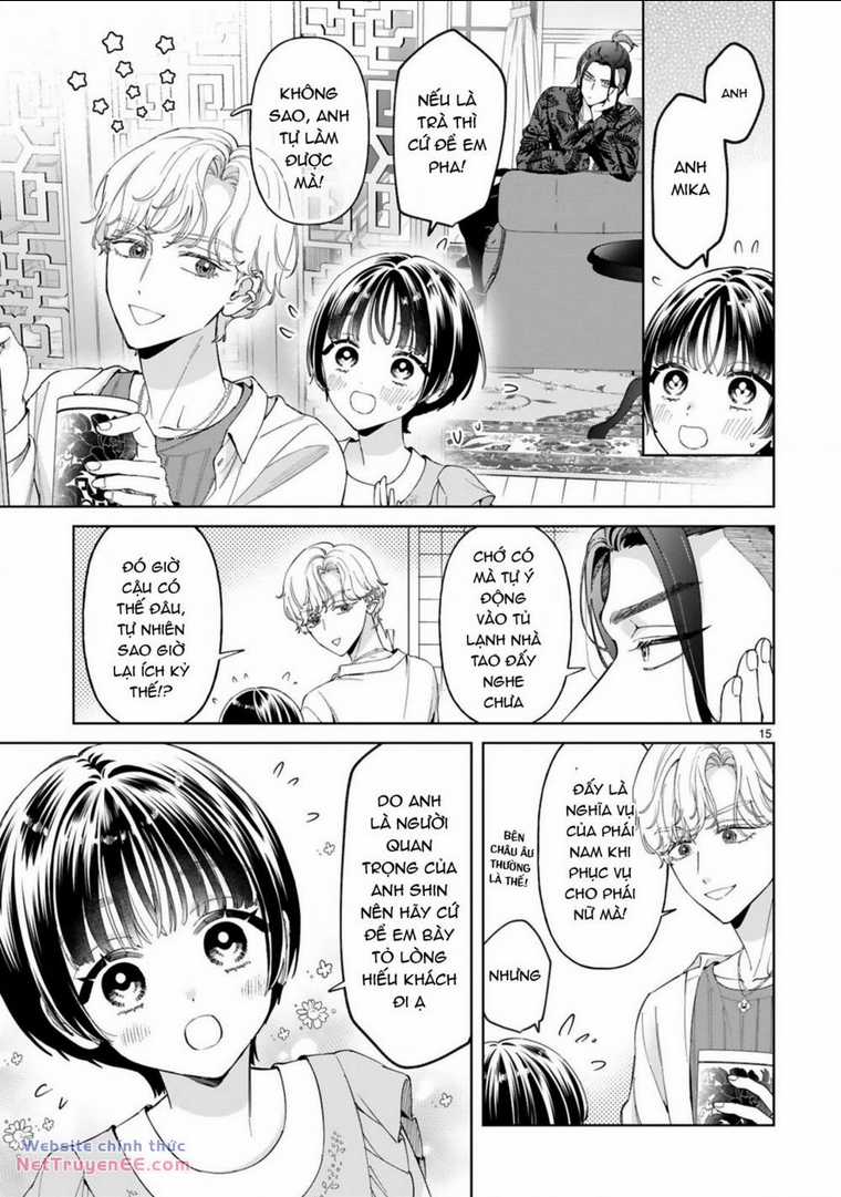 Sewayaki Mafia To Hakkou Shoujo Chapter 5 trang 15