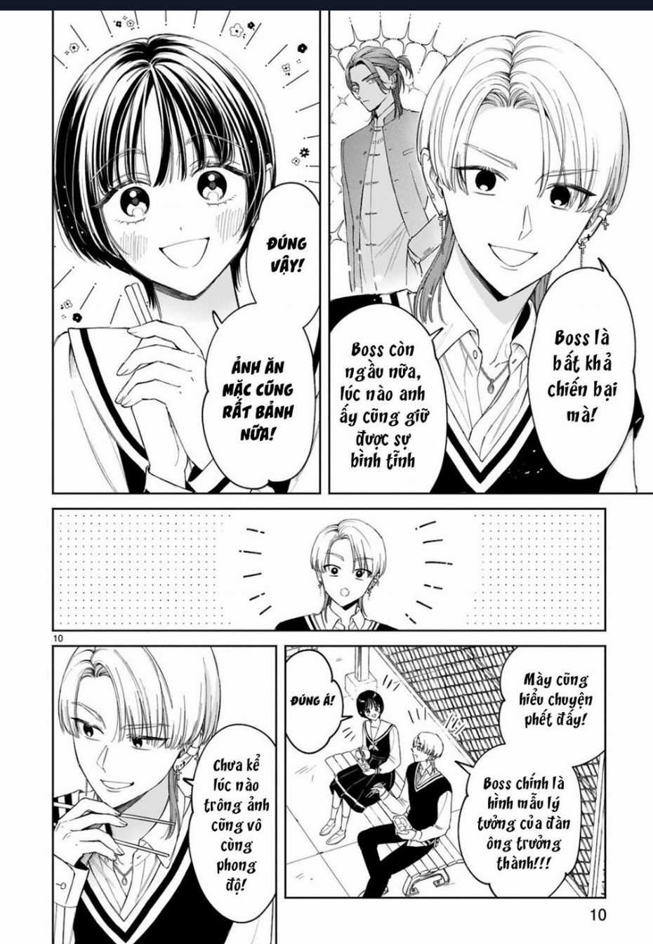 Sewayaki Mafia To Hakkou Shoujo Chapter 9 trang 10