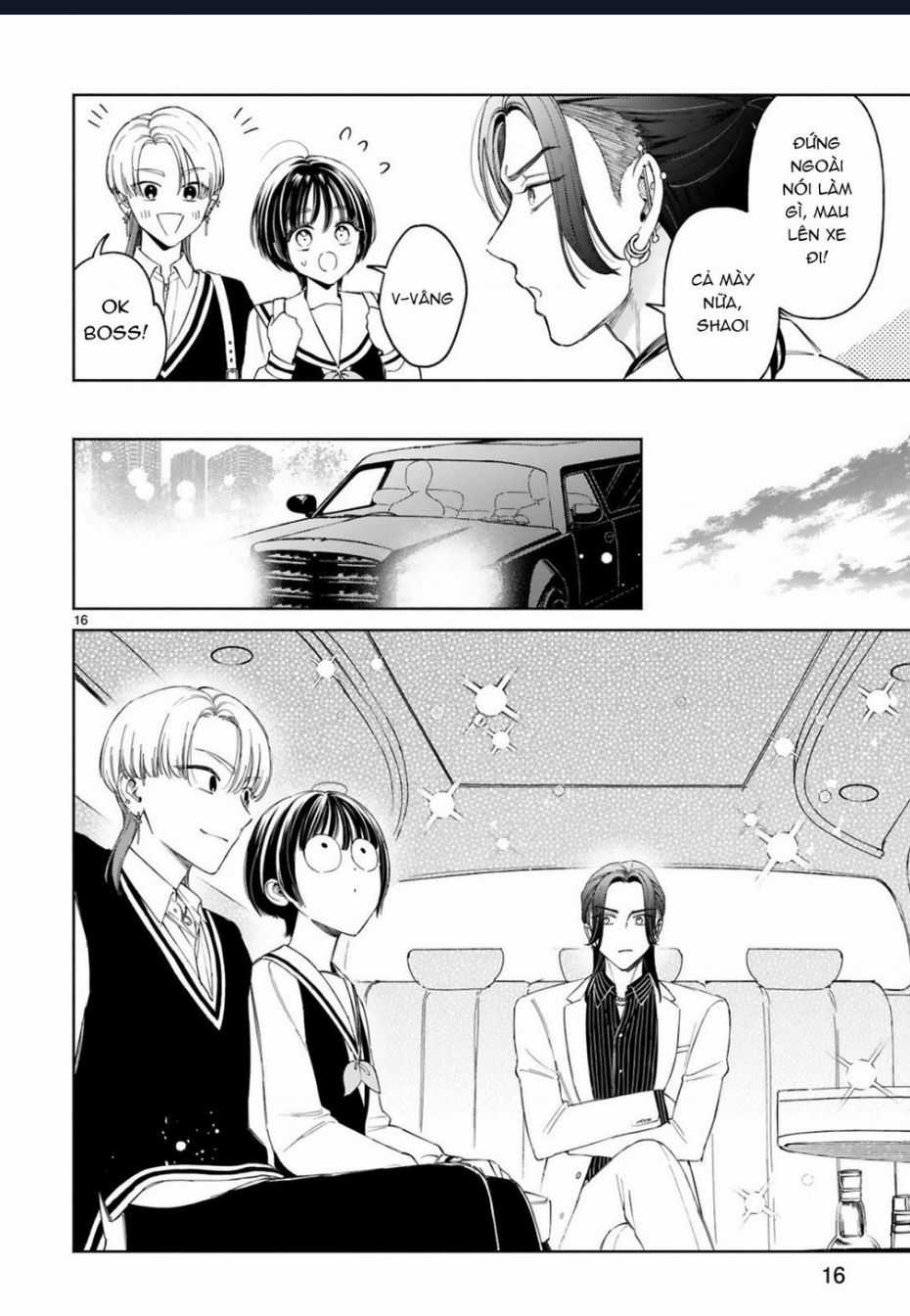 Sewayaki Mafia To Hakkou Shoujo Chapter 9 trang 16