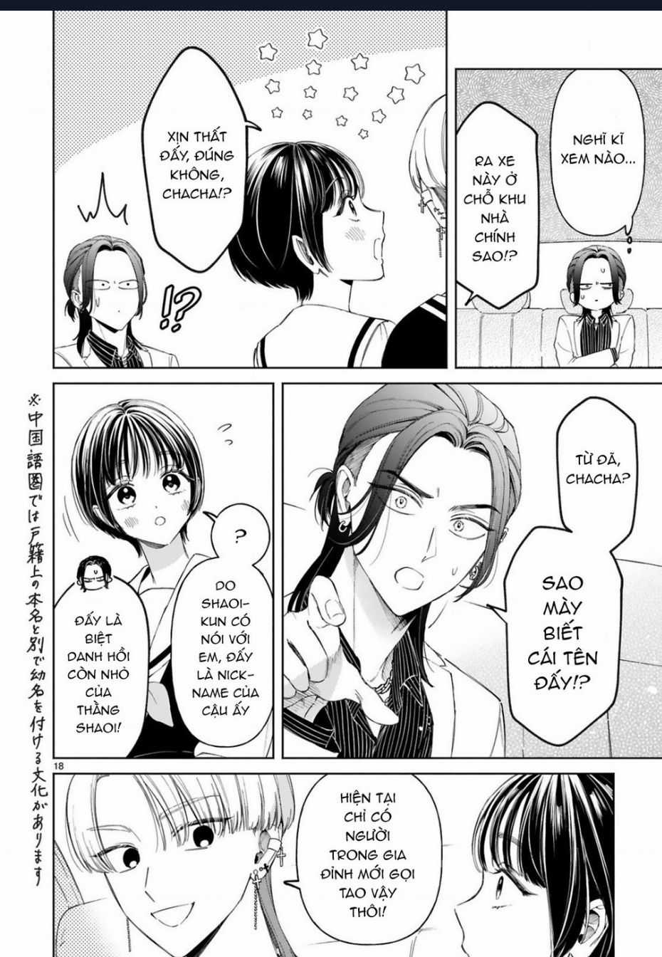 Sewayaki Mafia To Hakkou Shoujo Chapter 9 trang 18