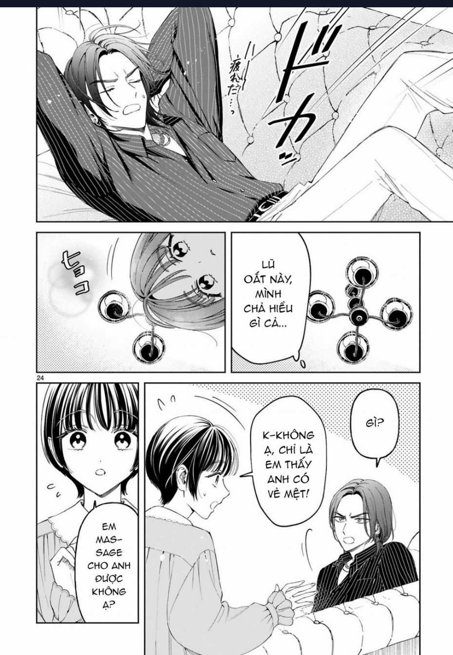Sewayaki Mafia To Hakkou Shoujo Chapter 9 trang 24