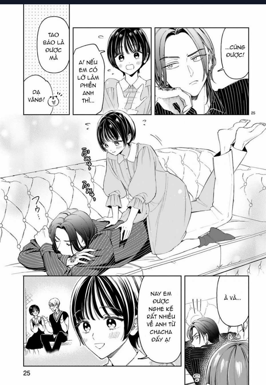 Sewayaki Mafia To Hakkou Shoujo Chapter 9 trang 25