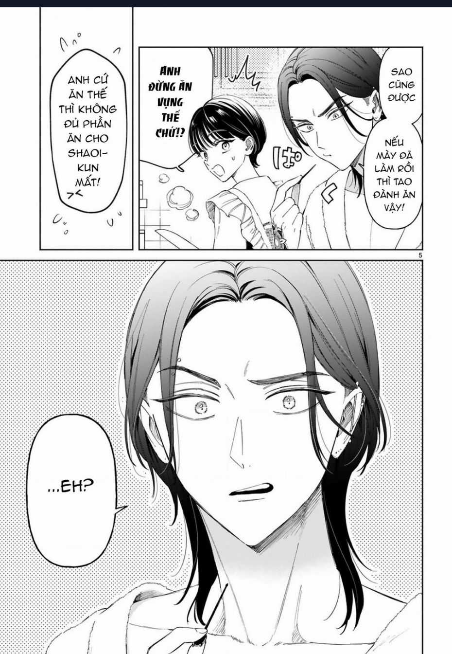 Sewayaki Mafia To Hakkou Shoujo Chapter 9 trang 5