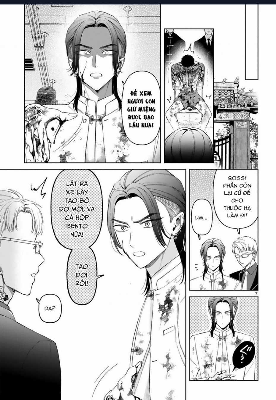 Sewayaki Mafia To Hakkou Shoujo Chapter 9 trang 7