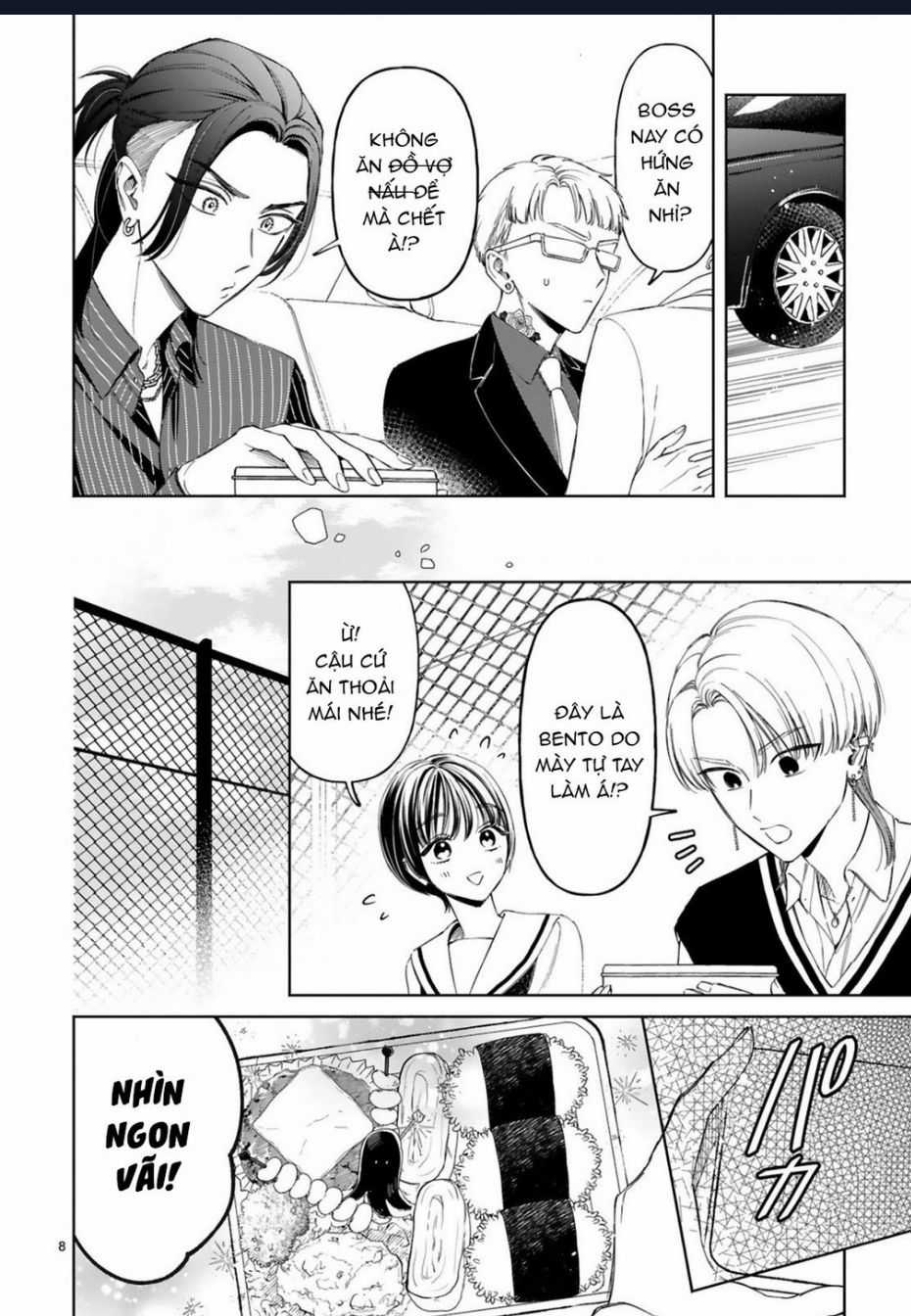 Sewayaki Mafia To Hakkou Shoujo Chapter 9 trang 8