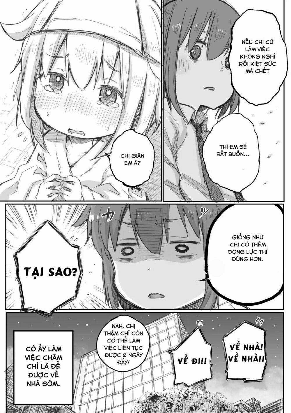 Shachiku-San Wa Youjo Yuurei Ni Iyasaretai Chapter 1 trang 4