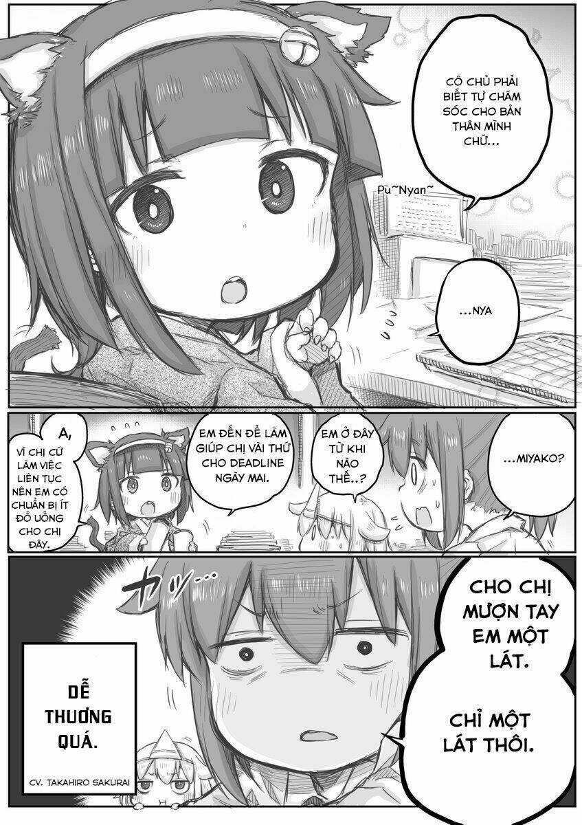 Shachiku-San Wa Youjo Yuurei Ni Iyasaretai Chapter 12 trang 2