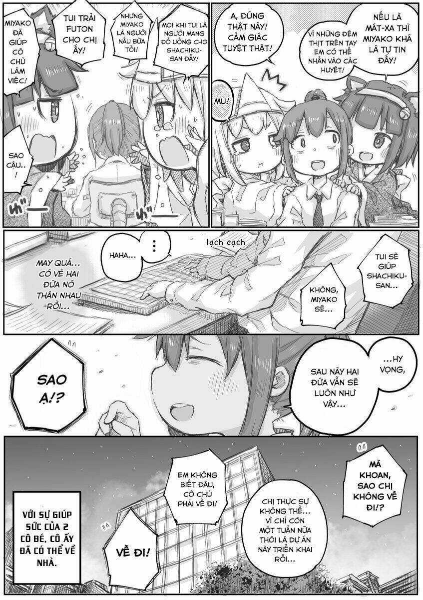 Shachiku-San Wa Youjo Yuurei Ni Iyasaretai Chapter 12 trang 4