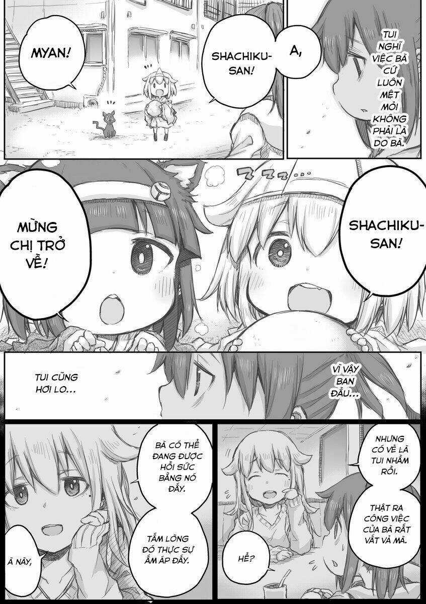 Shachiku-San Wa Youjo Yuurei Ni Iyasaretai Chapter 13 trang 3