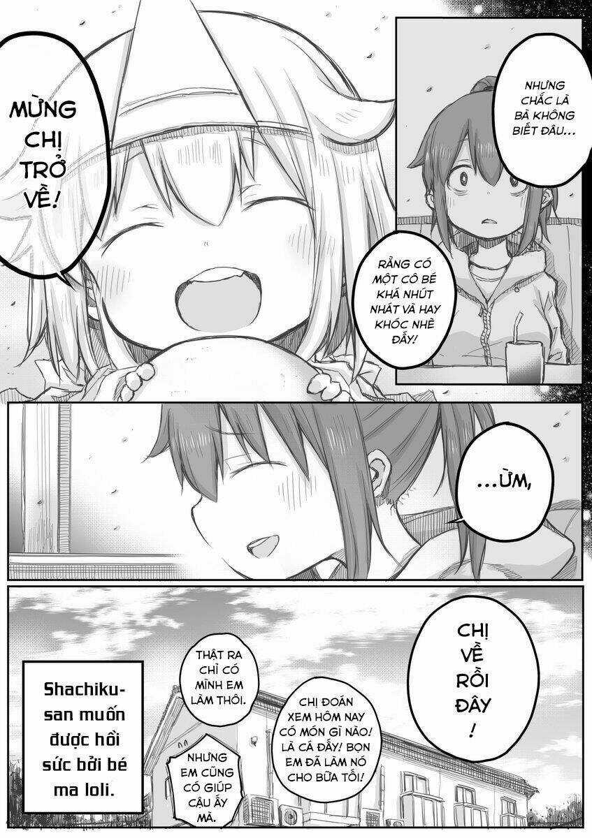 Shachiku-San Wa Youjo Yuurei Ni Iyasaretai Chapter 13 trang 4