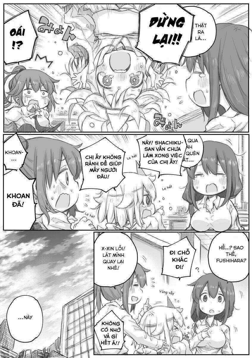 Shachiku-San Wa Youjo Yuurei Ni Iyasaretai Chapter 15 trang 2