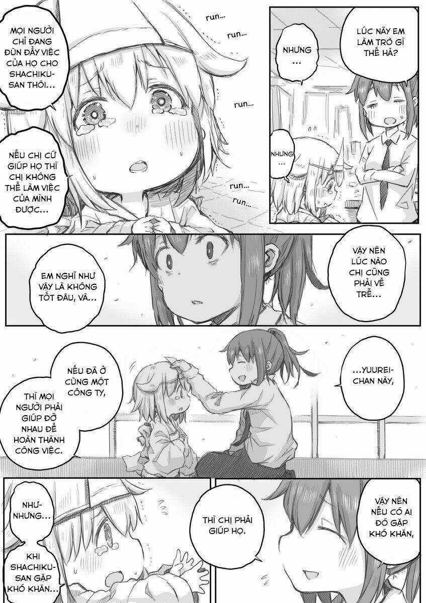 Shachiku-San Wa Youjo Yuurei Ni Iyasaretai Chapter 15 trang 3