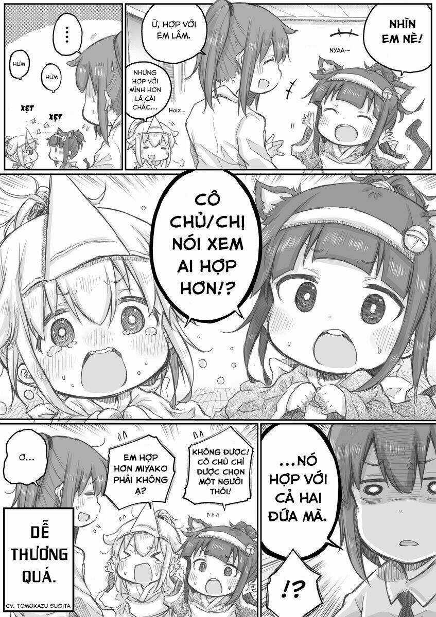 Shachiku-San Wa Youjo Yuurei Ni Iyasaretai Chapter 17 trang 4