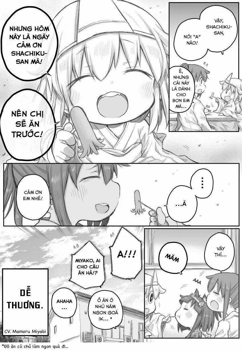 Shachiku-San Wa Youjo Yuurei Ni Iyasaretai Chapter 18 trang 4