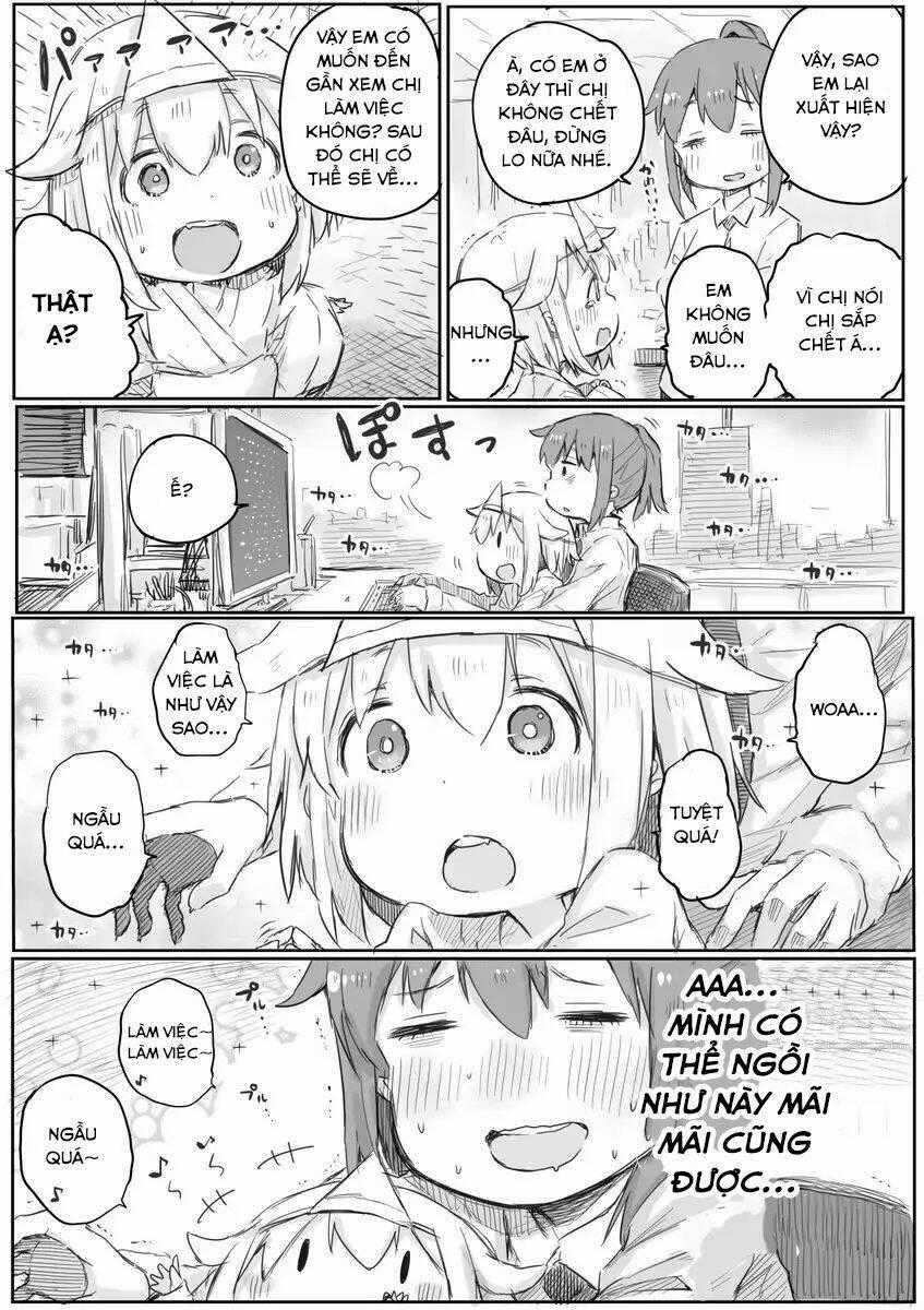 Shachiku-San Wa Youjo Yuurei Ni Iyasaretai Chapter 2 trang 3