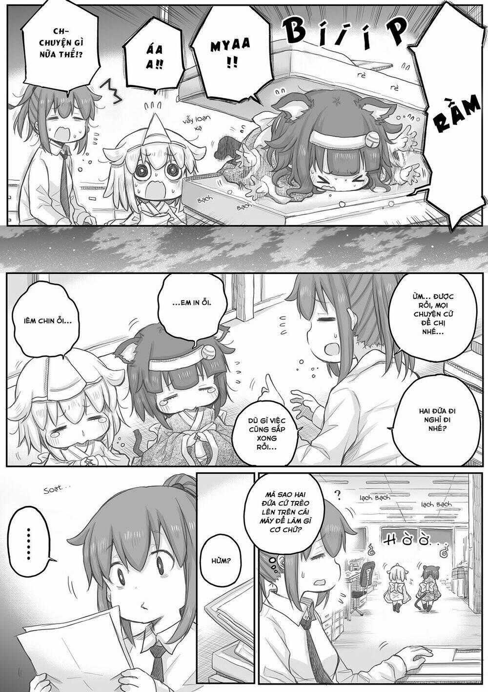 Shachiku-San Wa Youjo Yuurei Ni Iyasaretai Chapter 23 trang 2