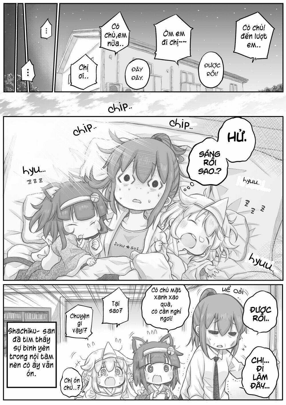 Shachiku-San Wa Youjo Yuurei Ni Iyasaretai Chapter 24 trang 5