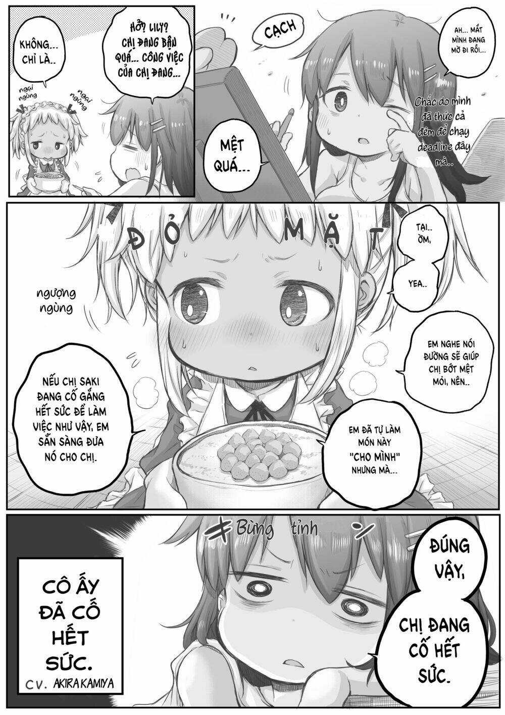 Shachiku-San Wa Youjo Yuurei Ni Iyasaretai Chapter 26 trang 2
