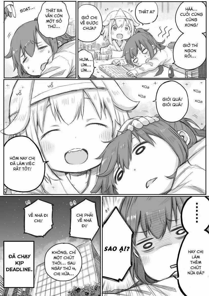 Shachiku-San Wa Youjo Yuurei Ni Iyasaretai Chapter 3 trang 4