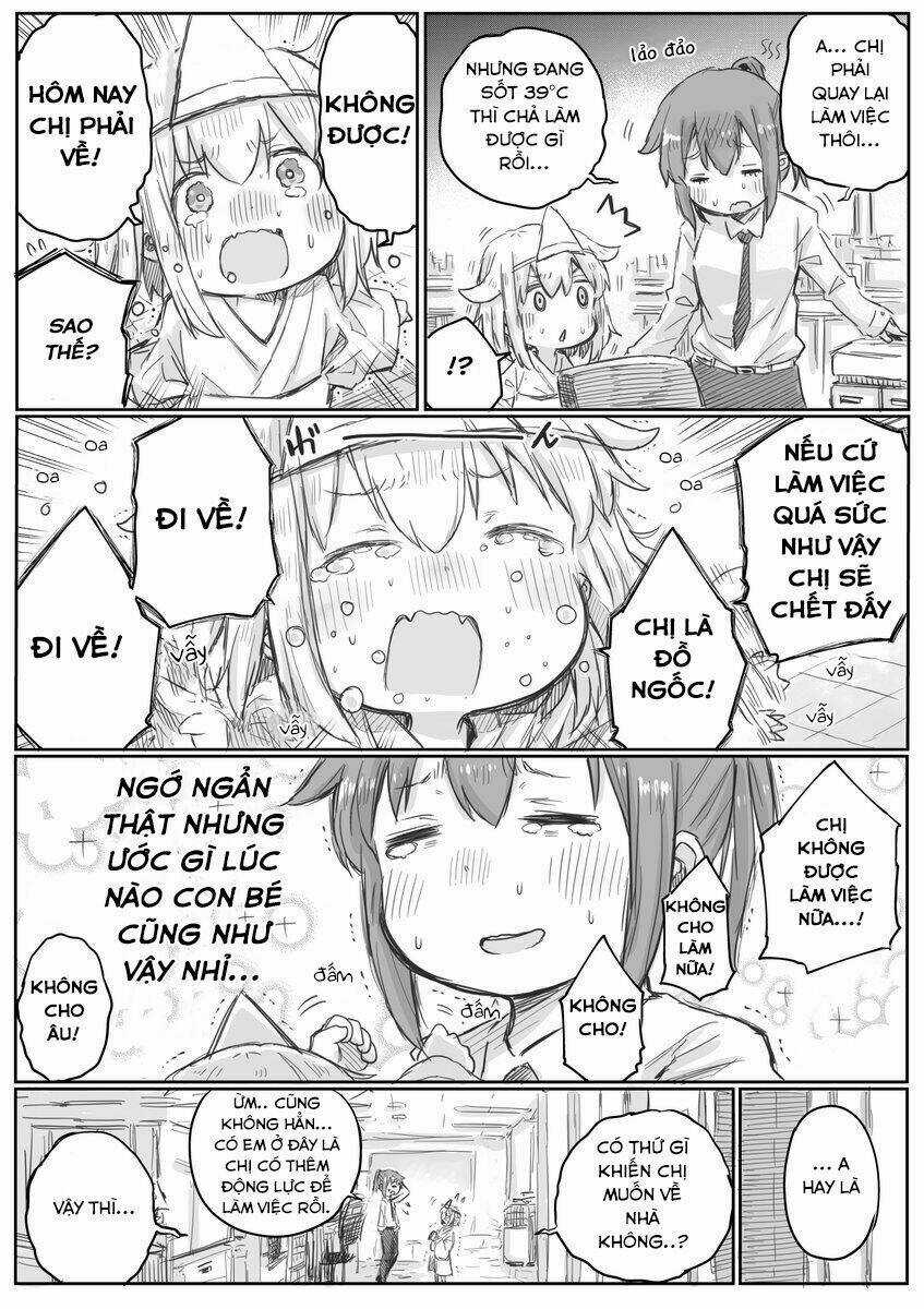 Shachiku-San Wa Youjo Yuurei Ni Iyasaretai Chapter 4 trang 3