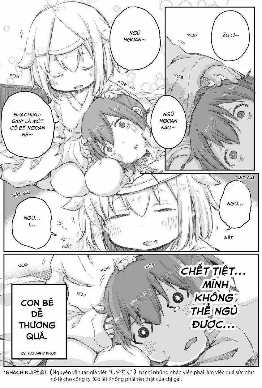 Shachiku-San Wa Youjo Yuurei Ni Iyasaretai Chapter 5 trang 2