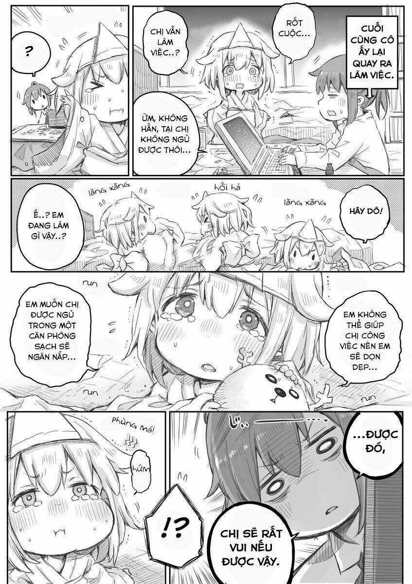 Shachiku-San Wa Youjo Yuurei Ni Iyasaretai Chapter 5 trang 3