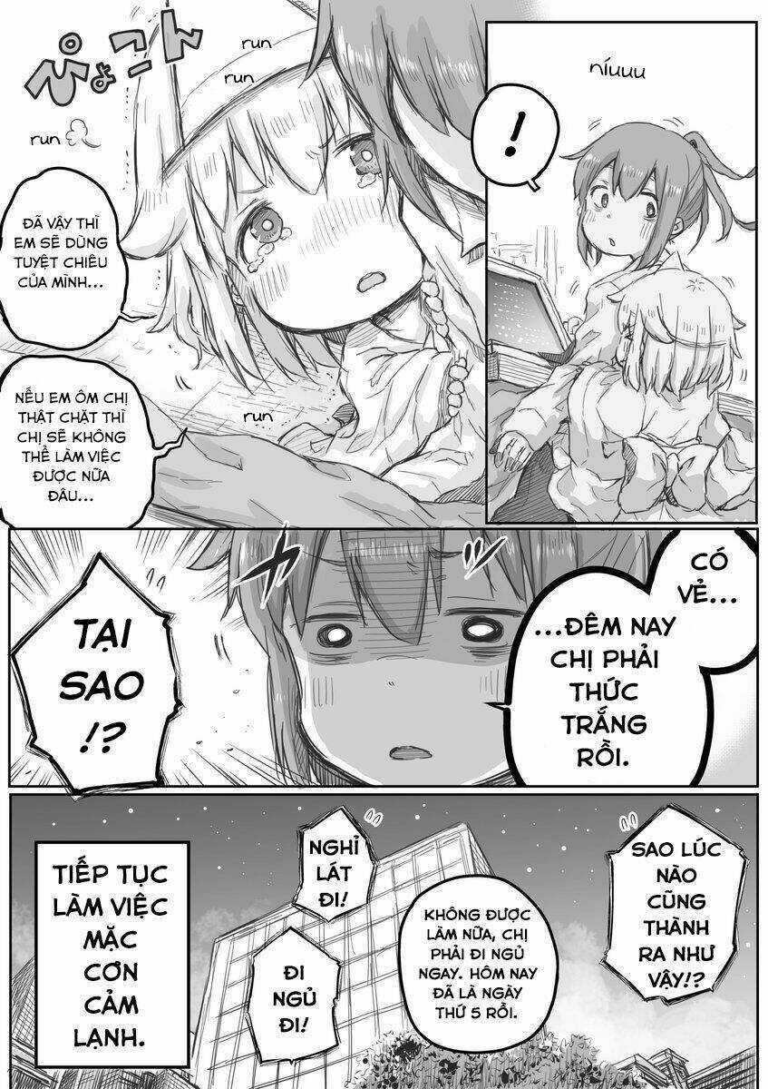 Shachiku-San Wa Youjo Yuurei Ni Iyasaretai Chapter 5 trang 4