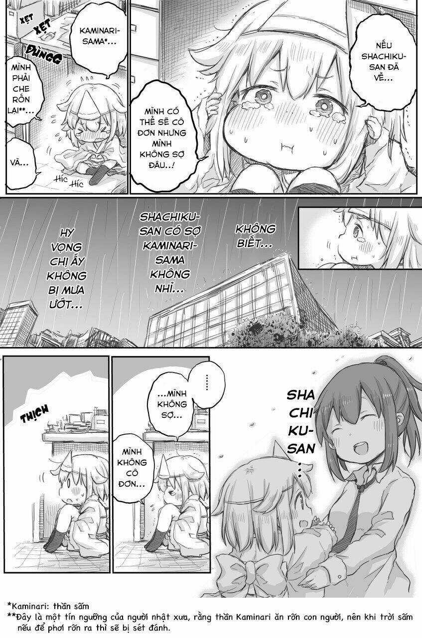 Shachiku-San Wa Youjo Yuurei Ni Iyasaretai Chapter 8 trang 3