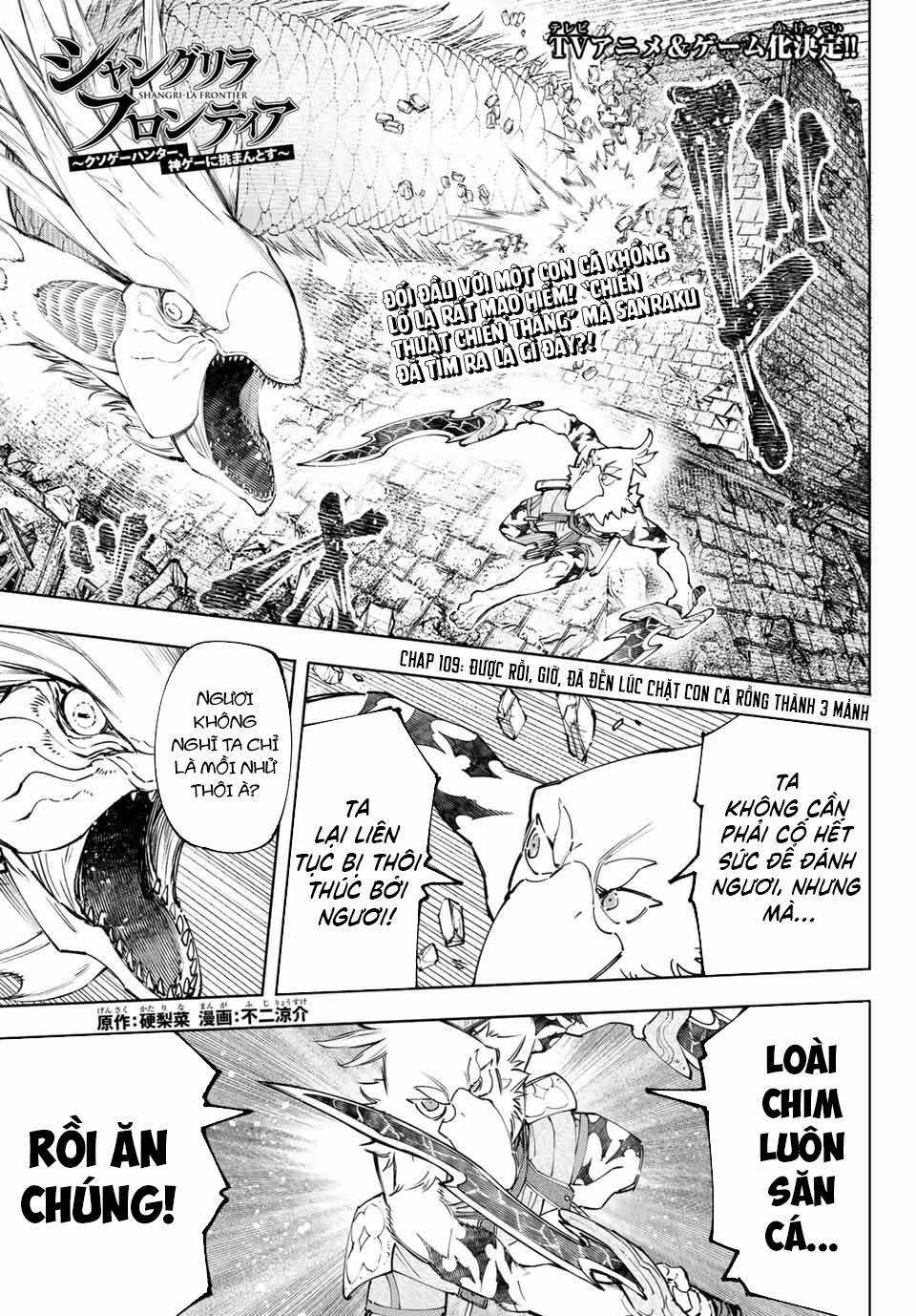 Shangri-La Frontier ~Kusoge Hunter, Kamige Ni Idoman To Su~ Chapter 109 trang 1